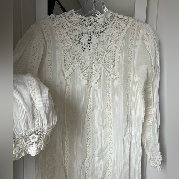 BNWT DÔEN Ernestina dress, size small, Salt - Picture 6 of 7